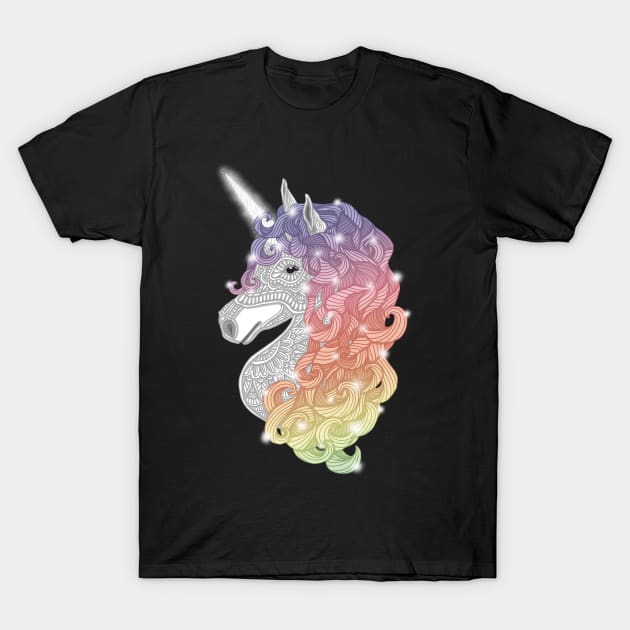 Unicorn T-Shirt by ArtLovePassion